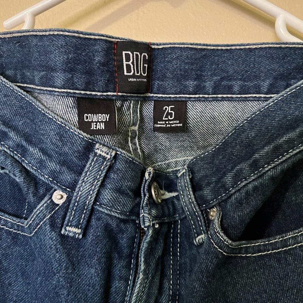 Urban Outfitters BDG Cowboy Bootcut Jeans - Dark Blue
